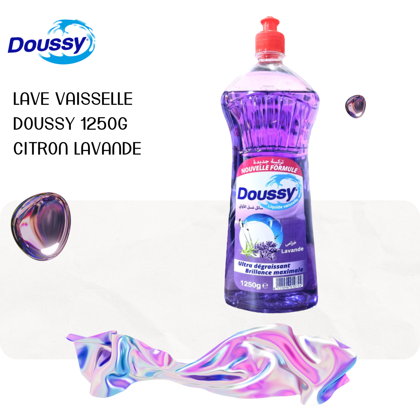 LAVE VAISSELLE DOUSSY 1250G CITRON LAVANDE
