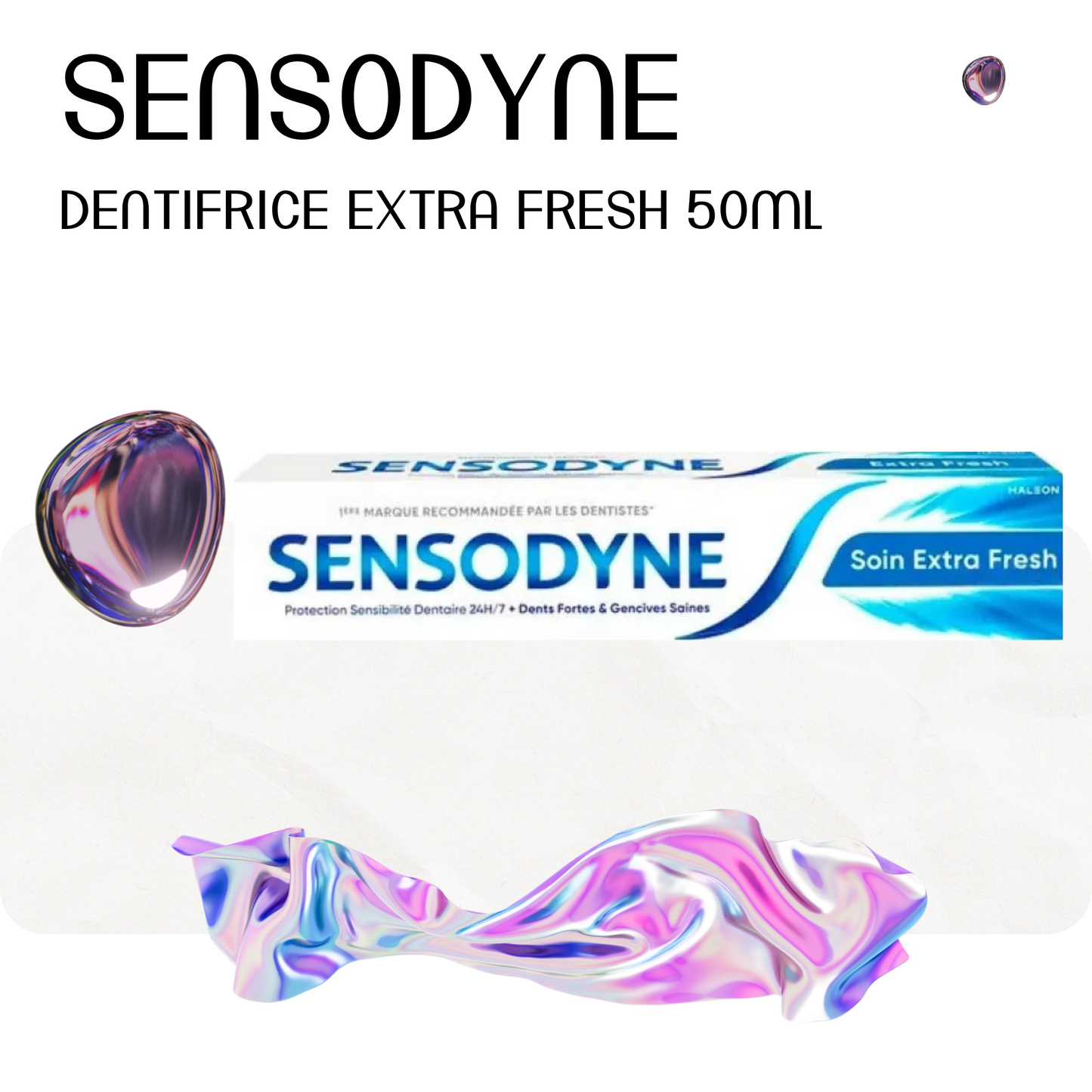 Dentifrice extra fresh 50ml - SENSODYNE