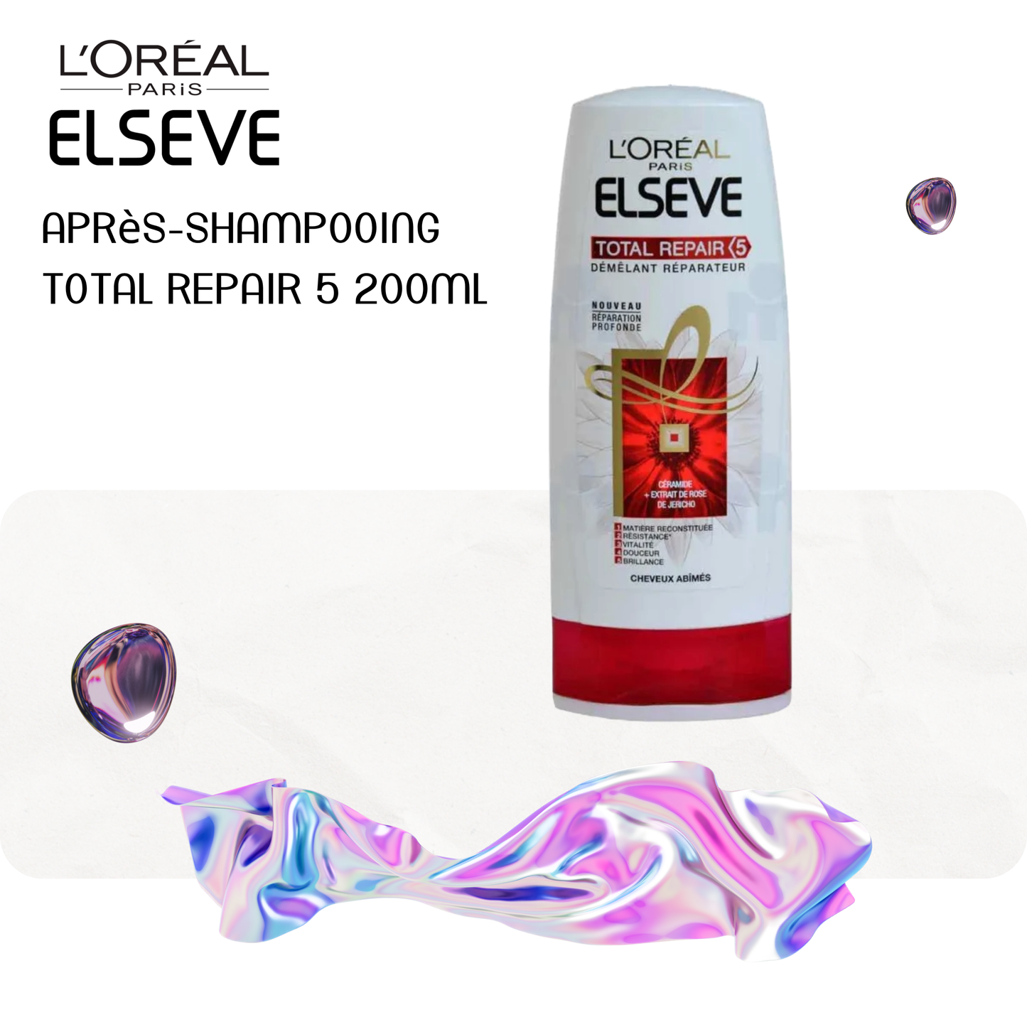 Après-shampooing total repair 5 200ml - ELSEVE