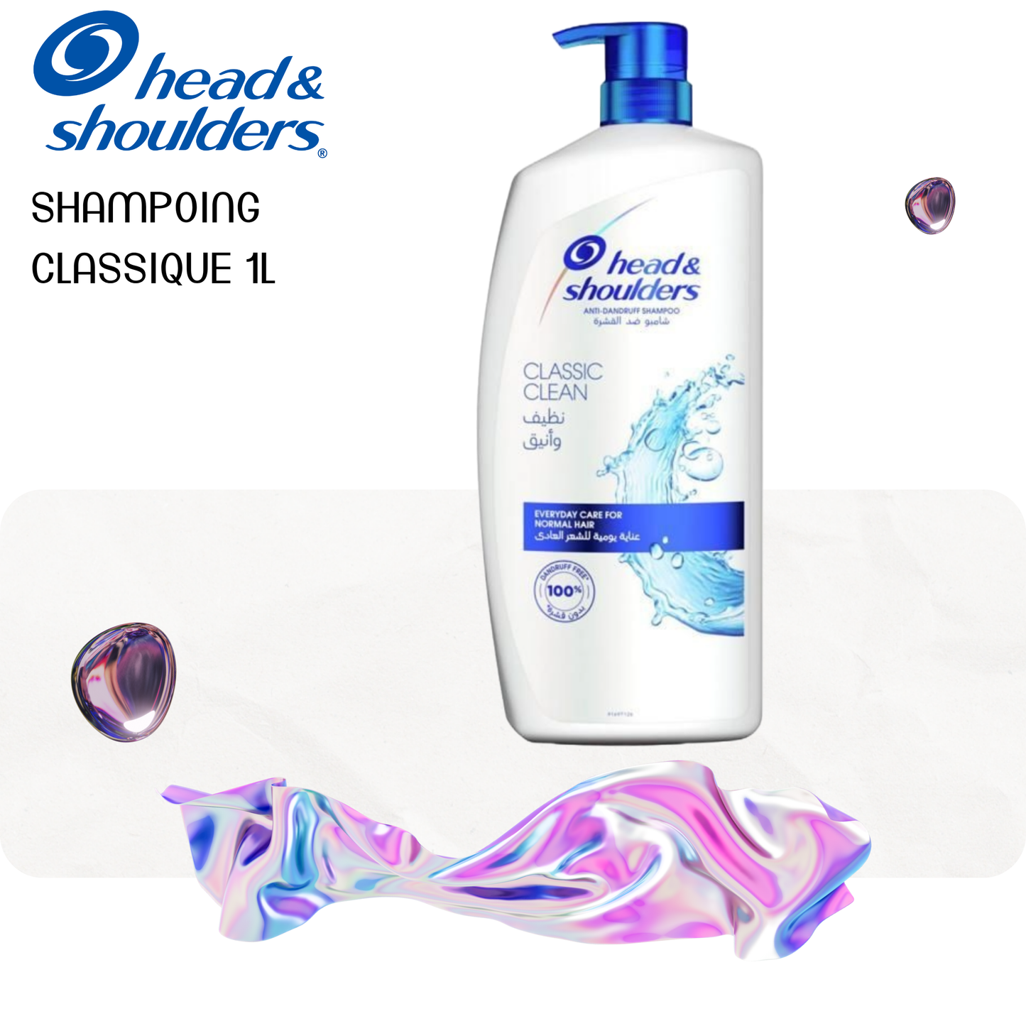 Shampoing classique 1L - HEAD & SHOULDERS