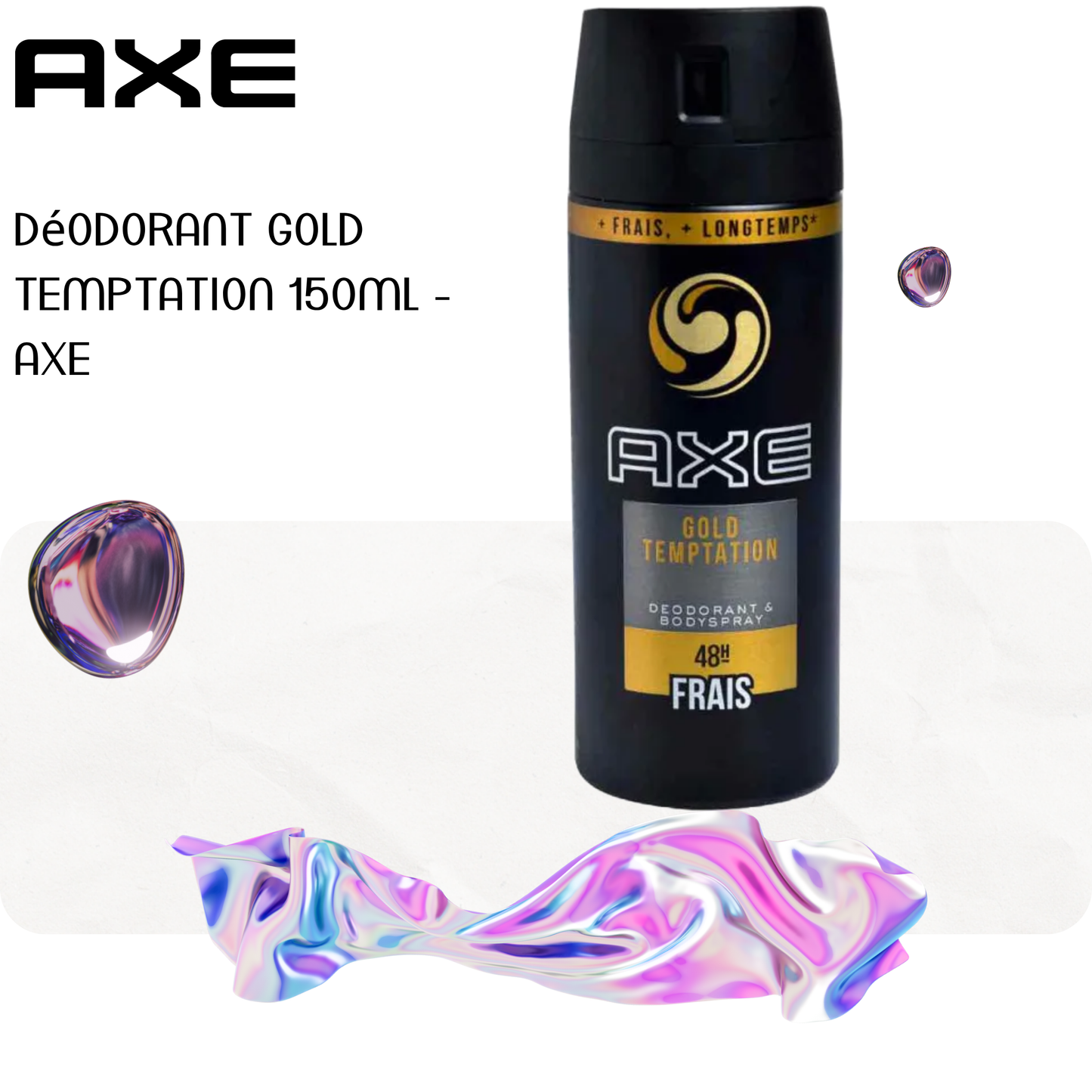Déodorant gold temptation 150ml - AXE
