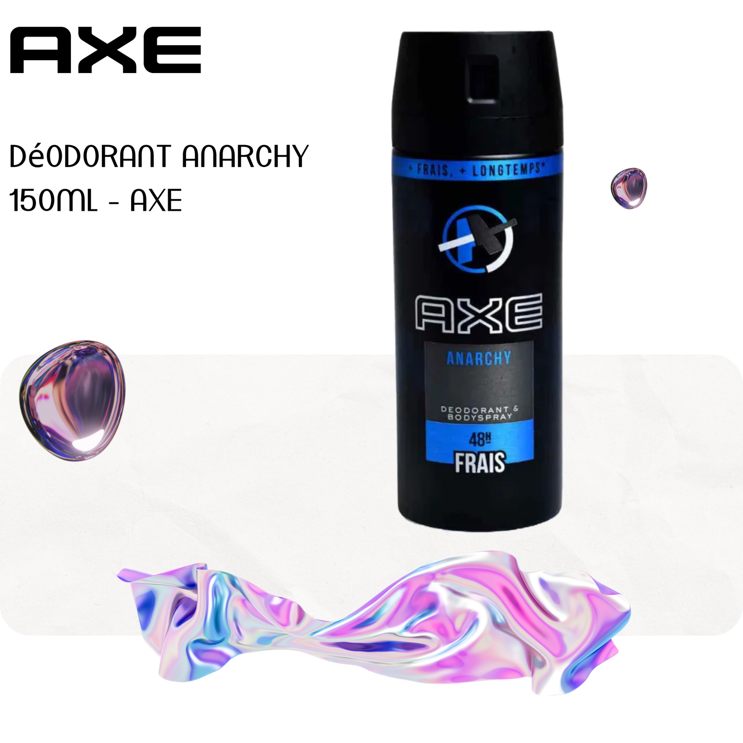 Déodorant anarchy 150ml - AXE