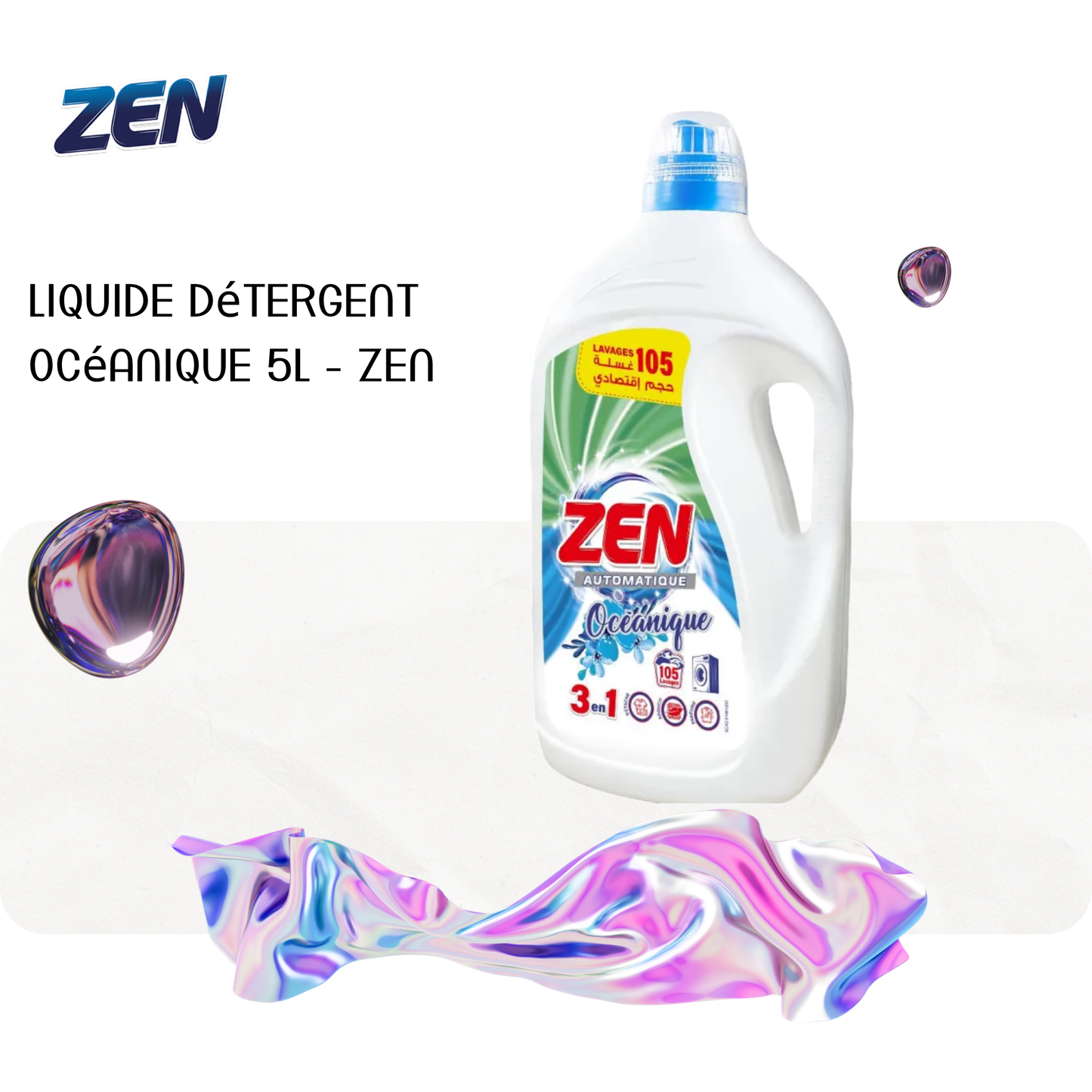 Liquide détergent Océanique 5L - ZEN