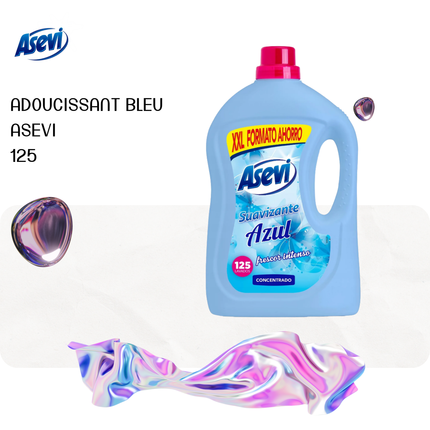 Adoucissant Bleu Asevi 125