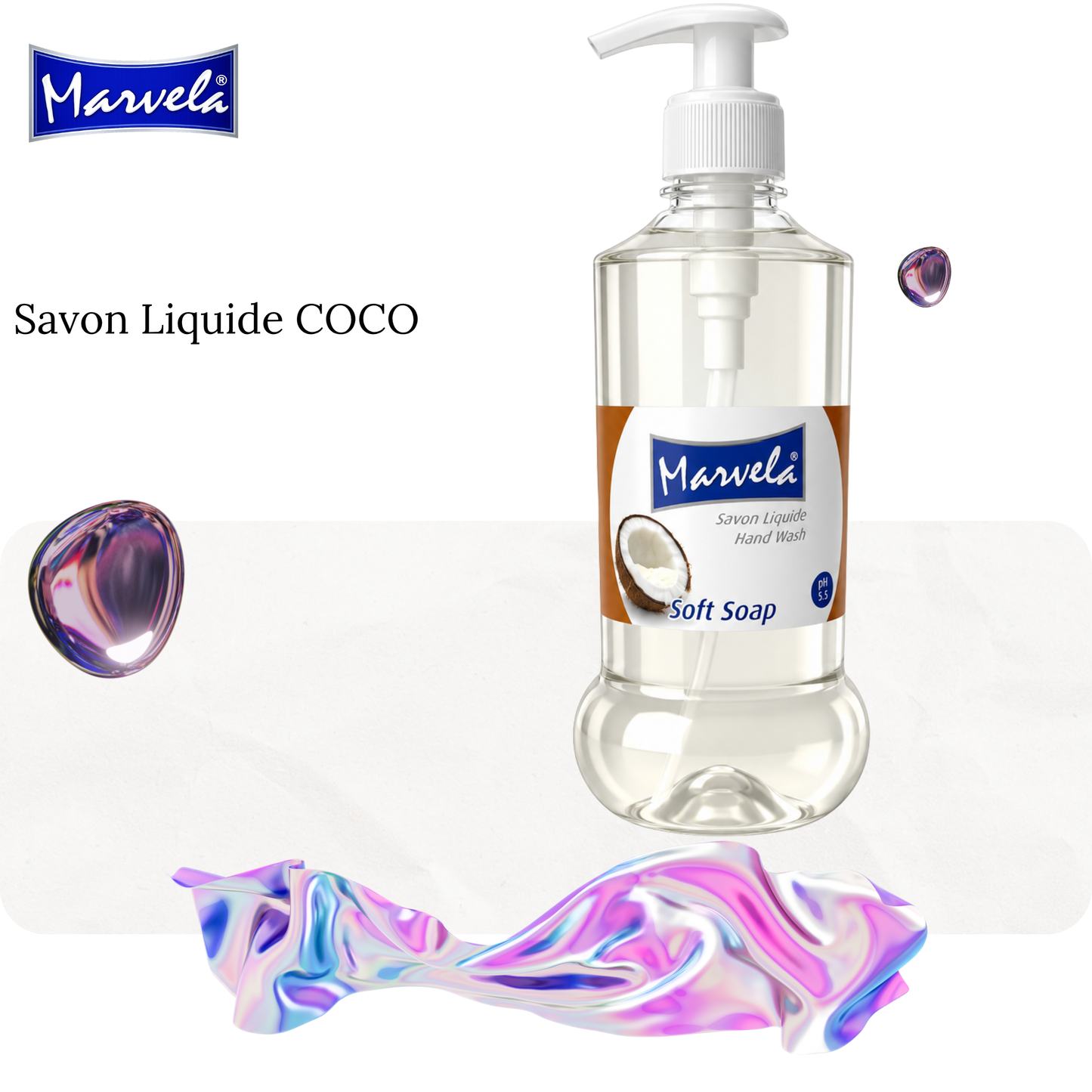 Savon Liquide COCO - Marvela