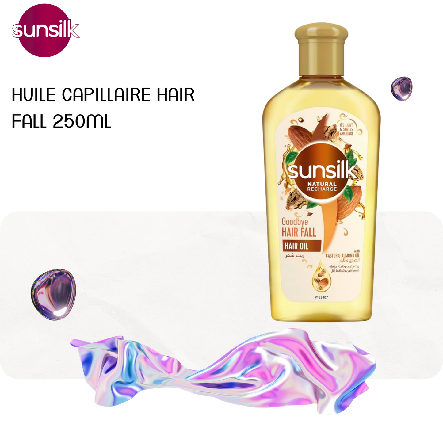 Huile capillaire Hair Fall 250ml - SUNSILK