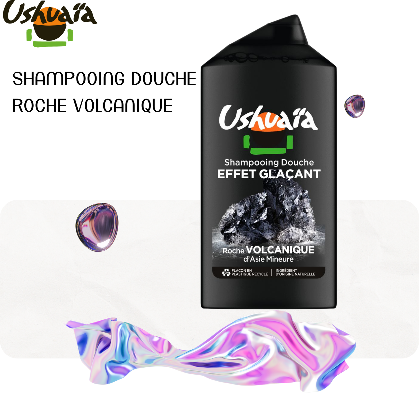 Shampooing Douche Roche Volcanique - Uhsuaia