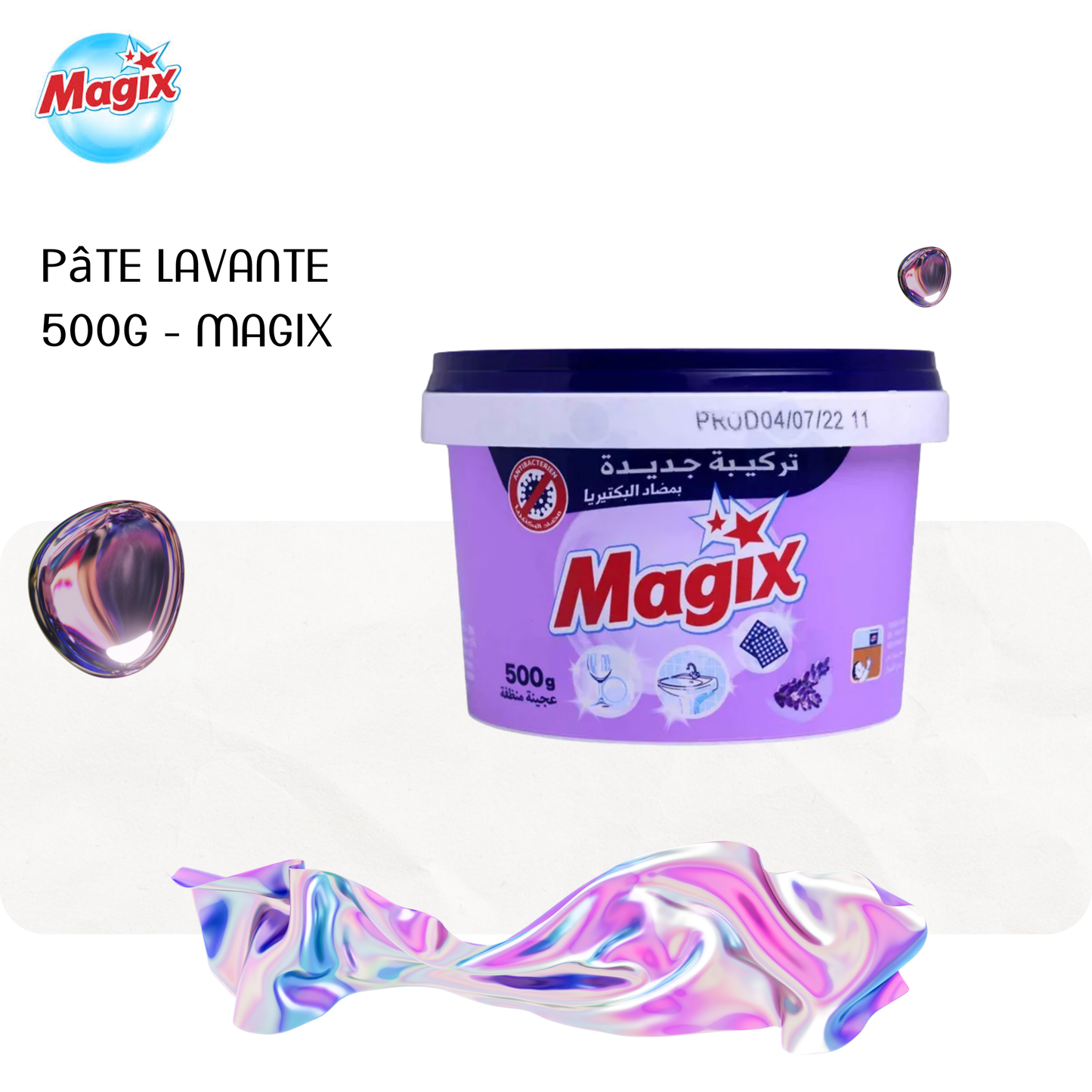 Pâte lavante 500g - MAGIX