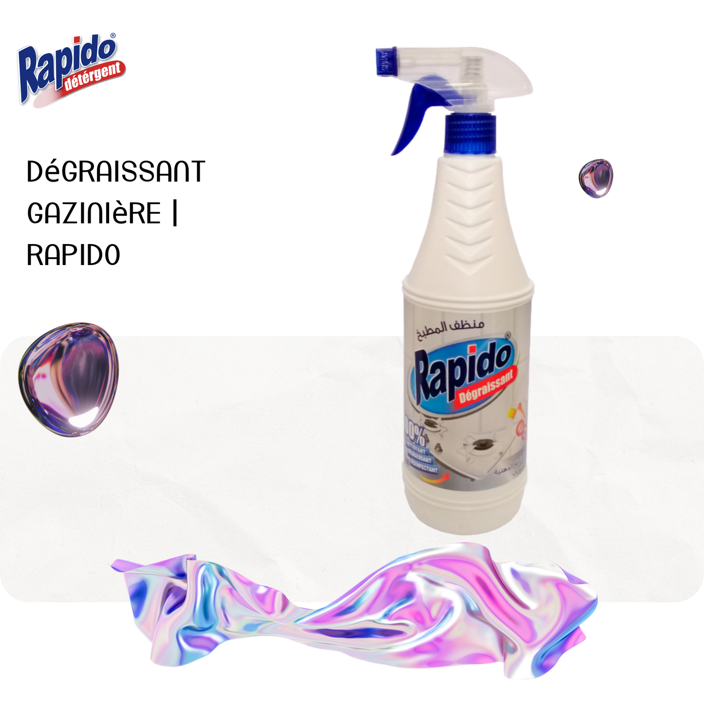 Dégraissant gazinière | RAPIDO