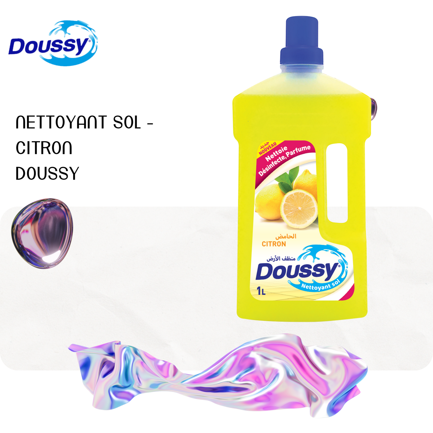 Nettoyant Sol 3L - Citron DOUSSY