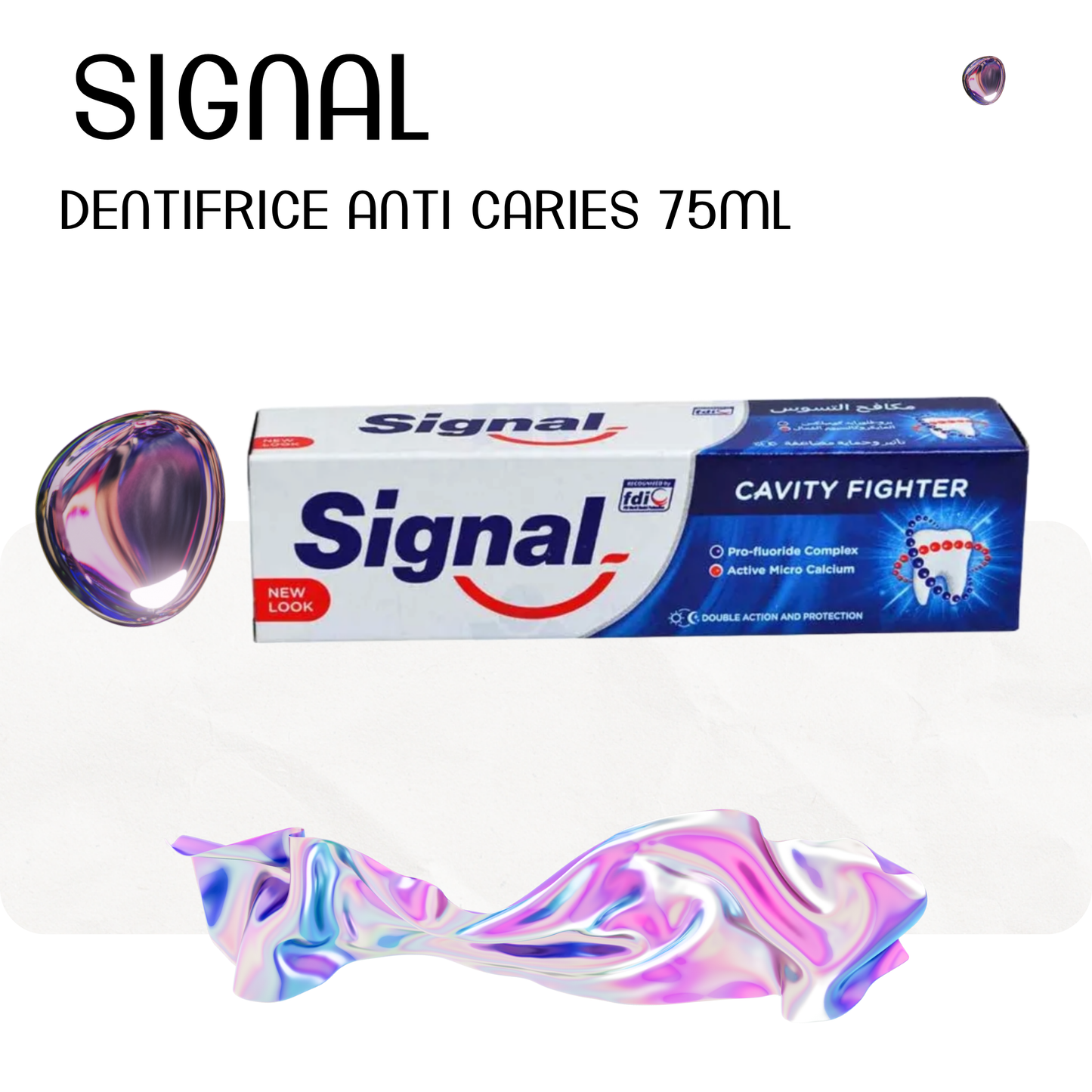 Dentifrice anti caries 75ml - SIGNAL