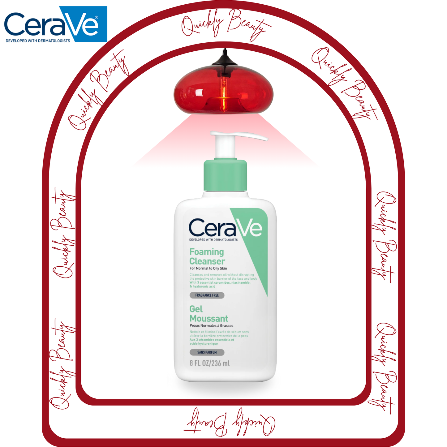 Cerave gel moussant – 236 ml
