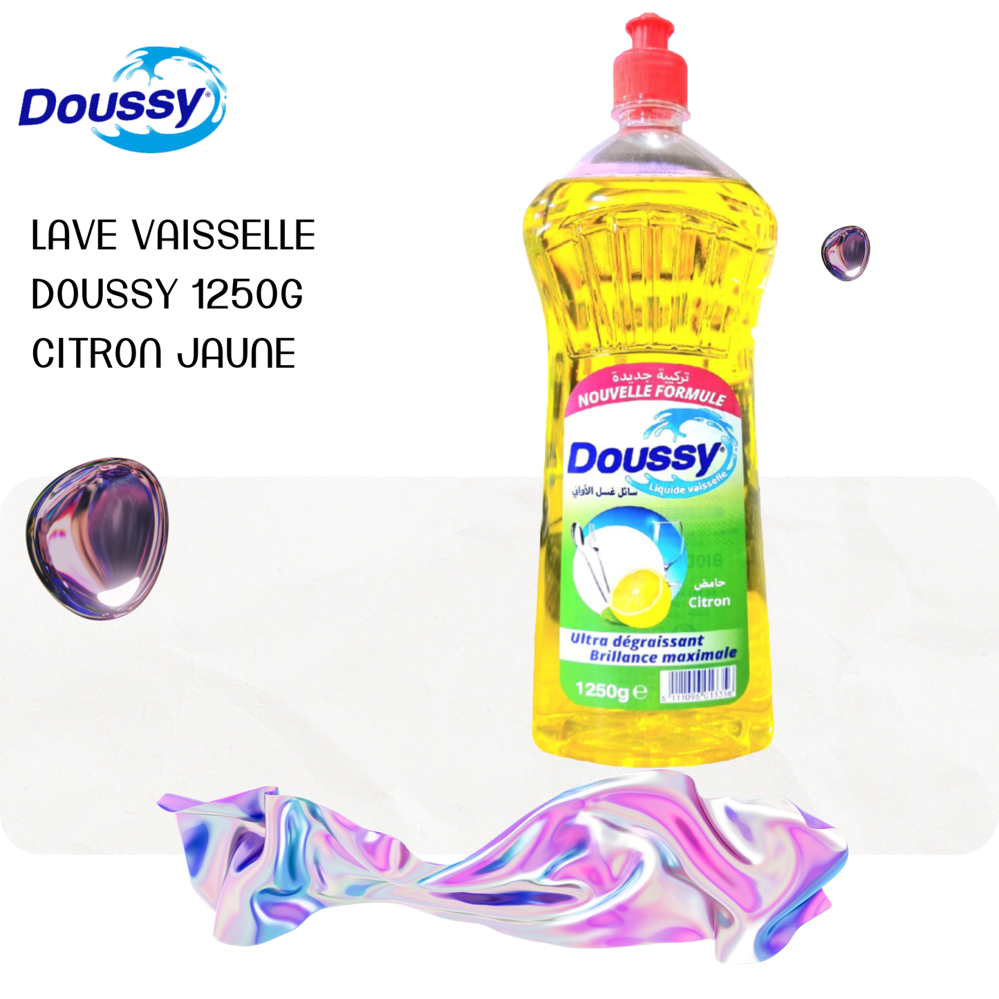 LAVE VAISSELLE DOUSSY 1250G CITRON JAUNE