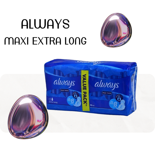 Serviettes hygiéniques Maxi extra long - ALWAYS