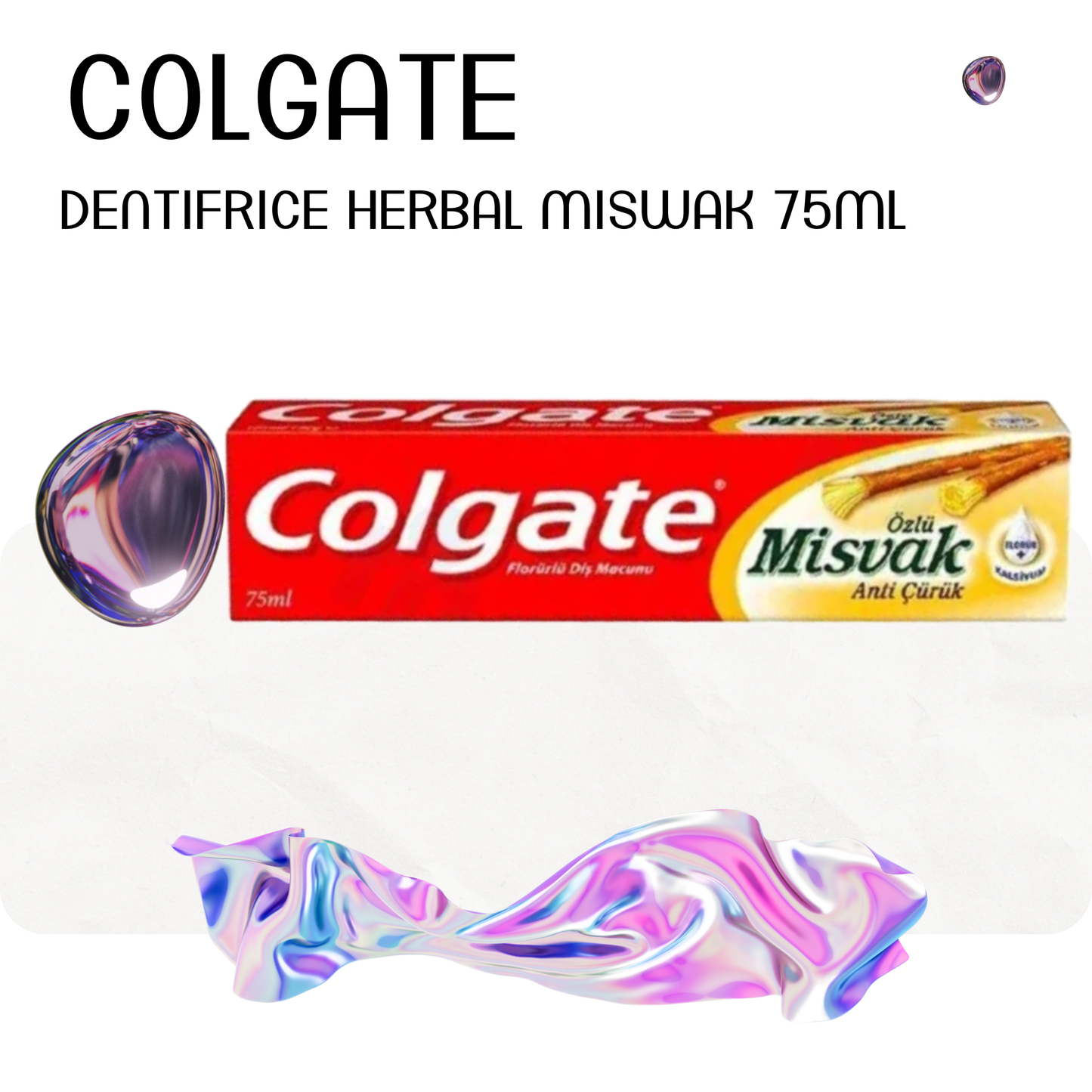 Dentifrice Herbal Miswak 75ml - COLGATE