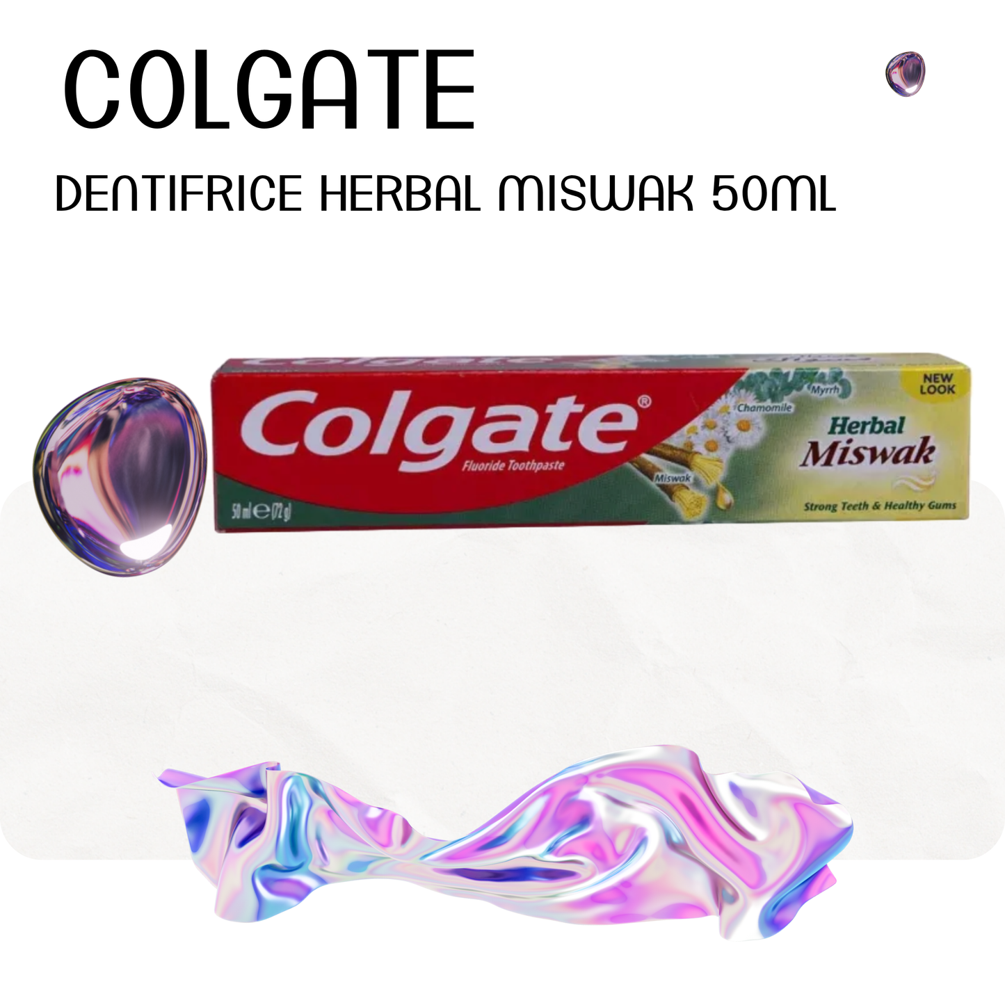 Dentifrice Herbal Miswak 50ml - COLGATE