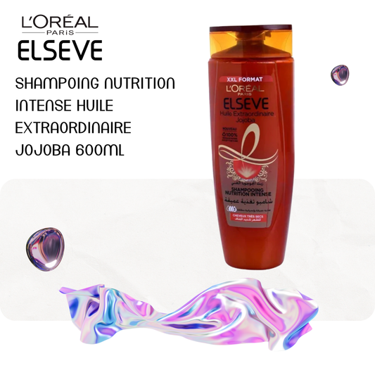 Shampoing nutrition intense huile extraordinaire jojoba 600ml - ELSÈVE