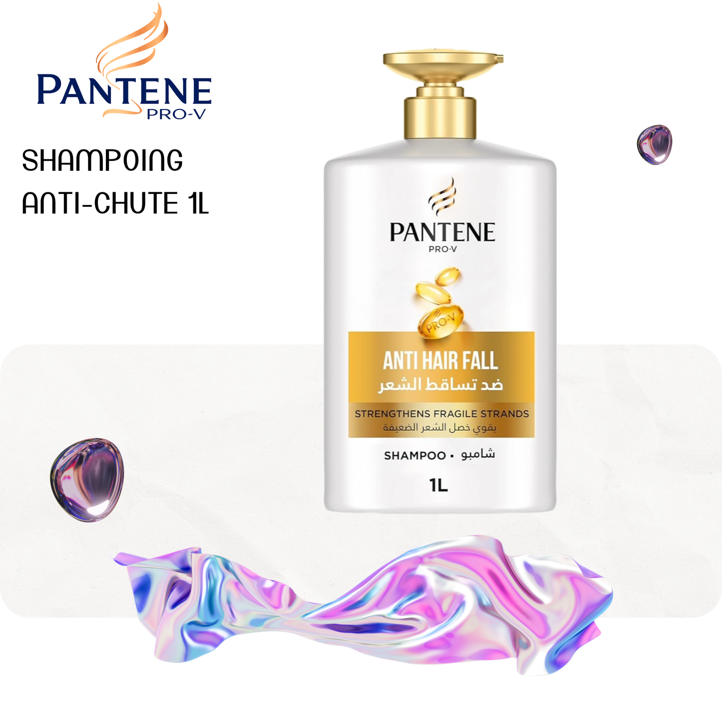 Shampoing Anti-Chute 1L - PANTENE PRO-V