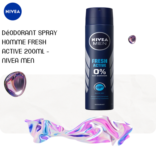 Déodorant spray Homme Fresh Active 200ml - NIVEA MEN