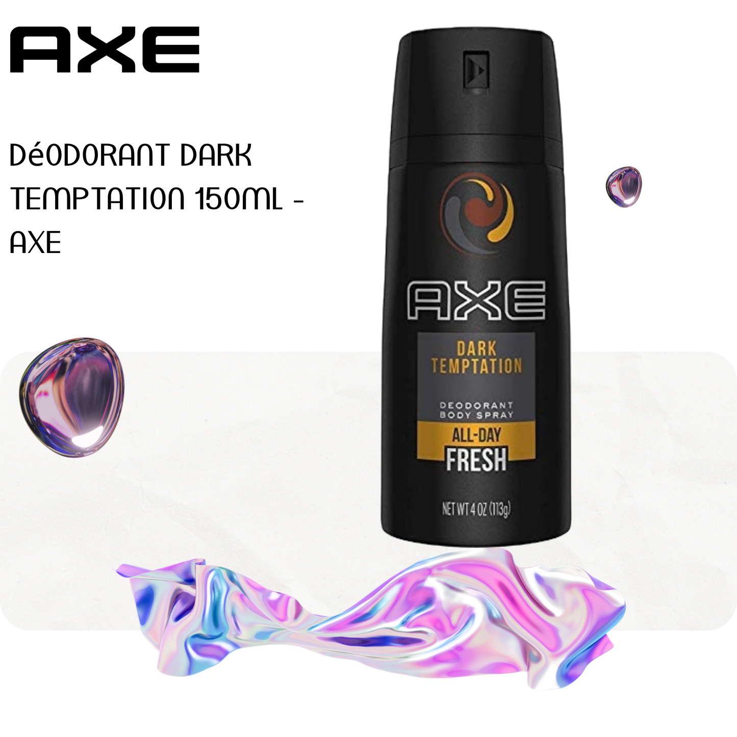 Déodorant dark temptation 150ml - AXE
