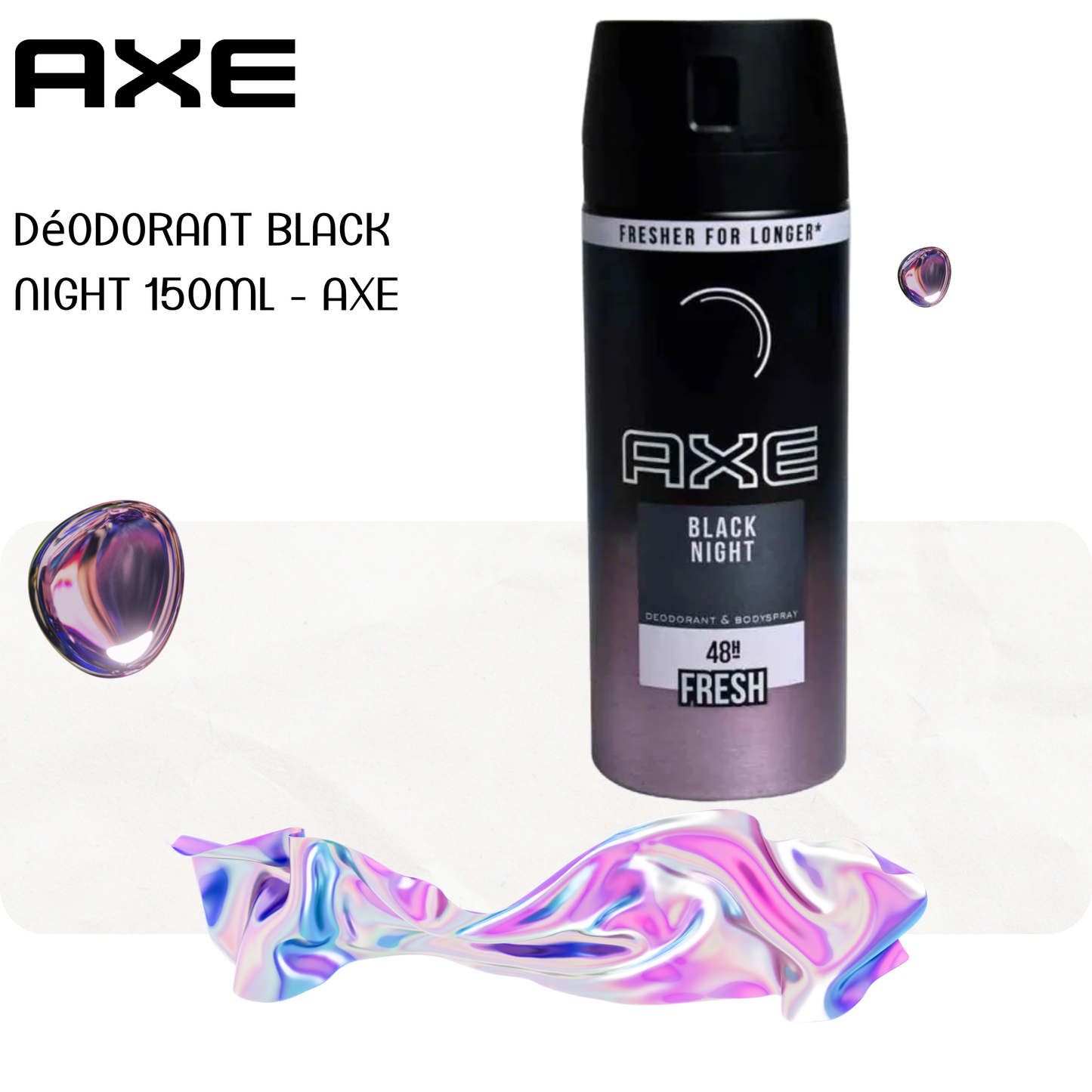 Déodorant black night 150ml - AXE