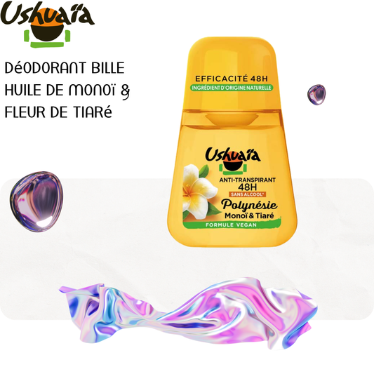 Déodorant Bille Huile de Monoï & Fleur de Tiaré - Ushuaia