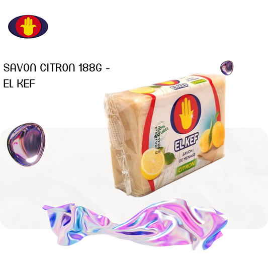 Savon citron 188g - EL KEF