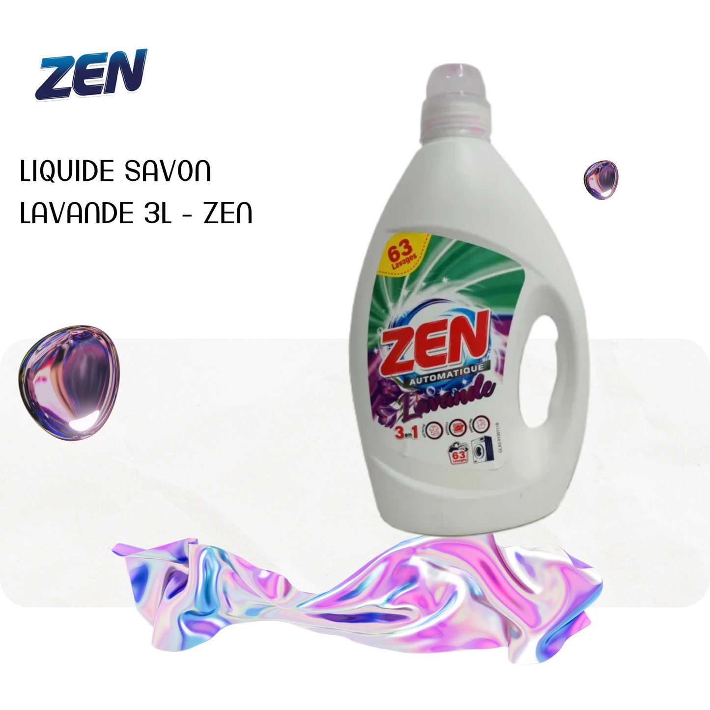 Liquide savon lavande 3L - ZEN