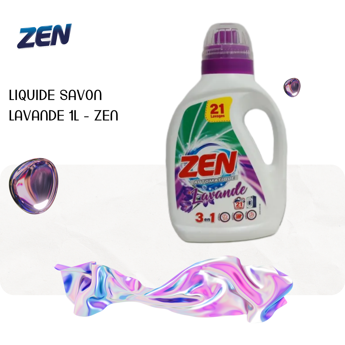 Liquide savon lavande 1l - ZEN