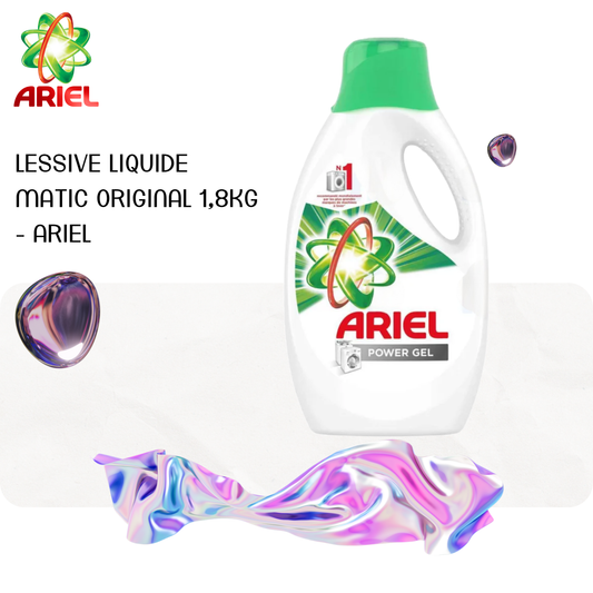 Lessive liquide Matic Original 1,8Kg - ARIEL