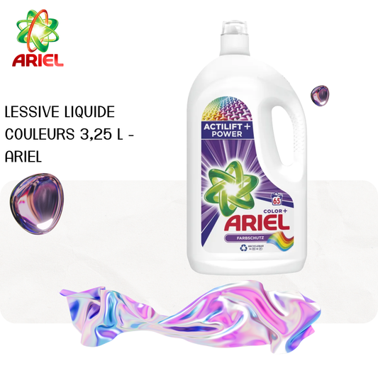 Lessive liquide couleurs 3,25 L - ARIEL