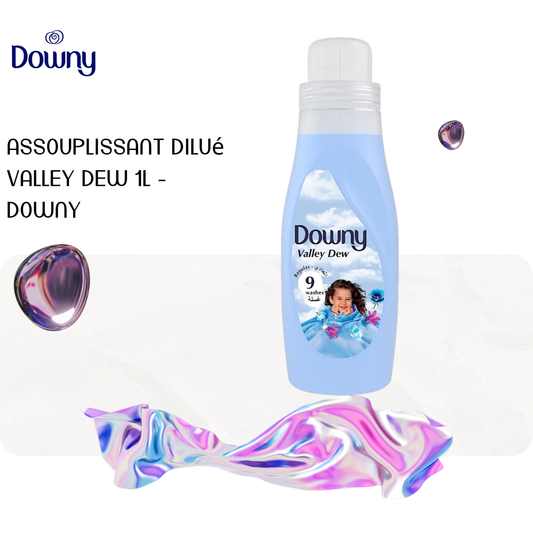 Assouplissant dilué Valley Dew 1L - DOWNY