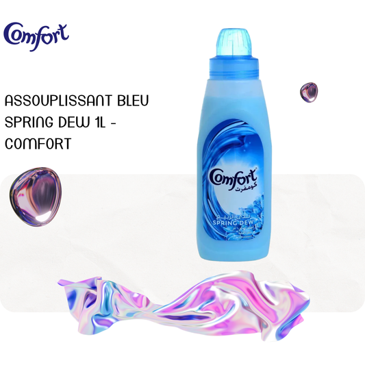 Assouplissant bleu spring dew 1L - COMFORT