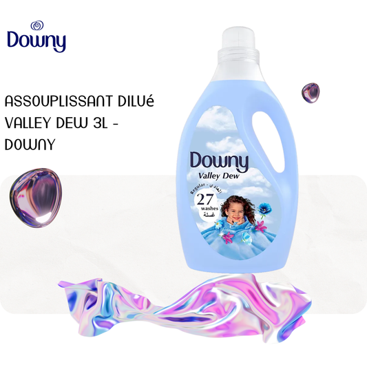 Assouplissant dilué Valley Dew 3L - DOWNY
