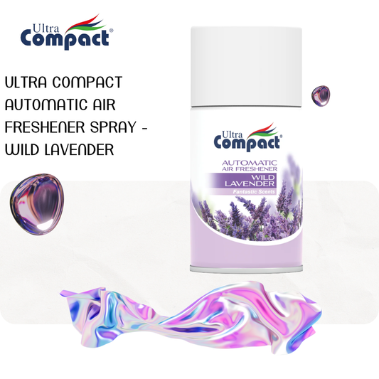Ultra Compact Automatic Air Freshener Spray - Wild Lavender