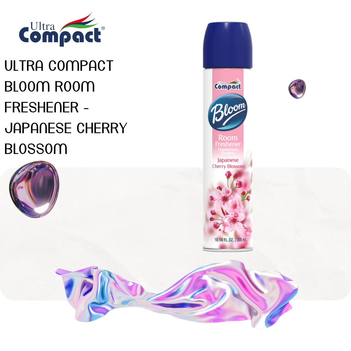 Ultra Compact Bloom Room Freshener - Japanese Cherry Blossom