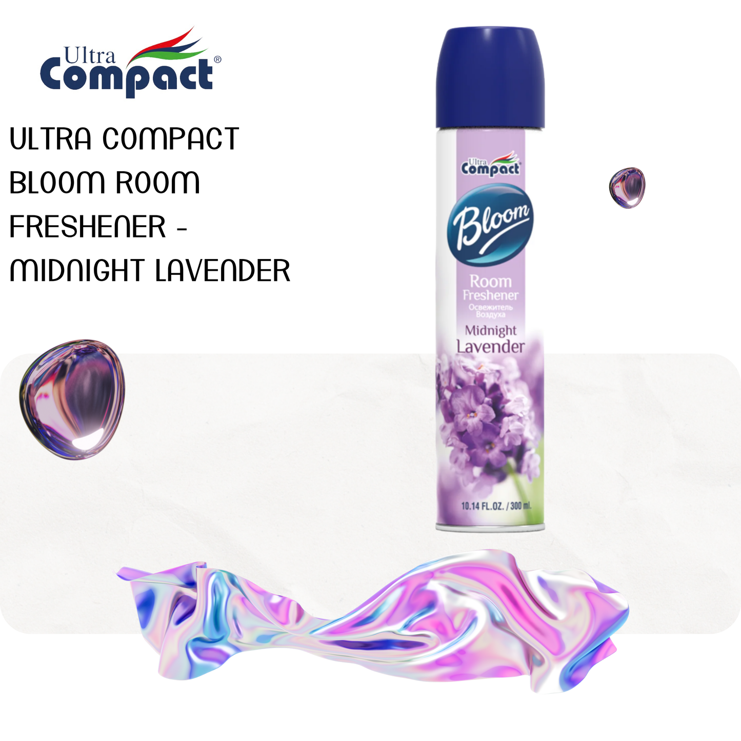 Ultra Compact Bloom Room Freshener - Midnight Lavender