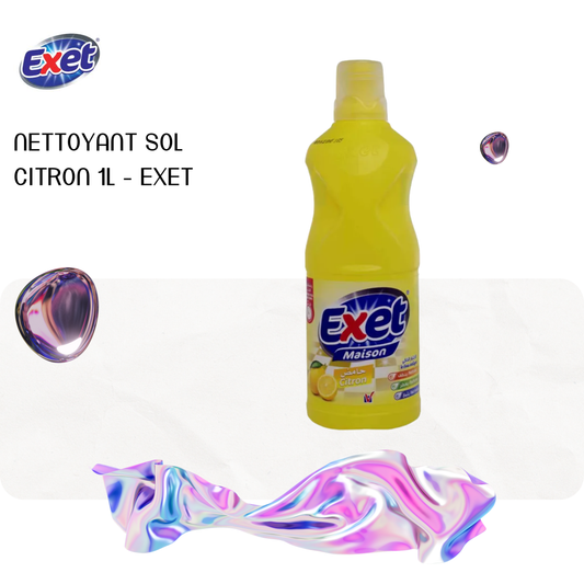 Nettoyant sol citron 1L - EXET