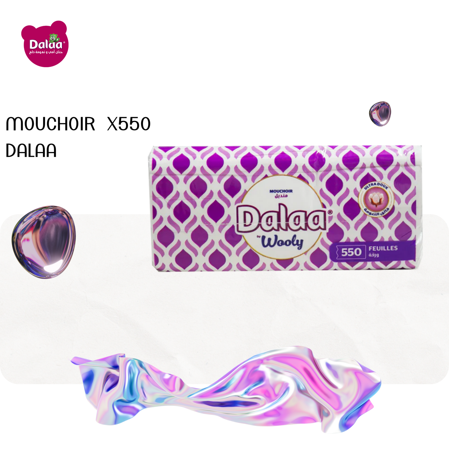 Mouchoir  x550 dalaa