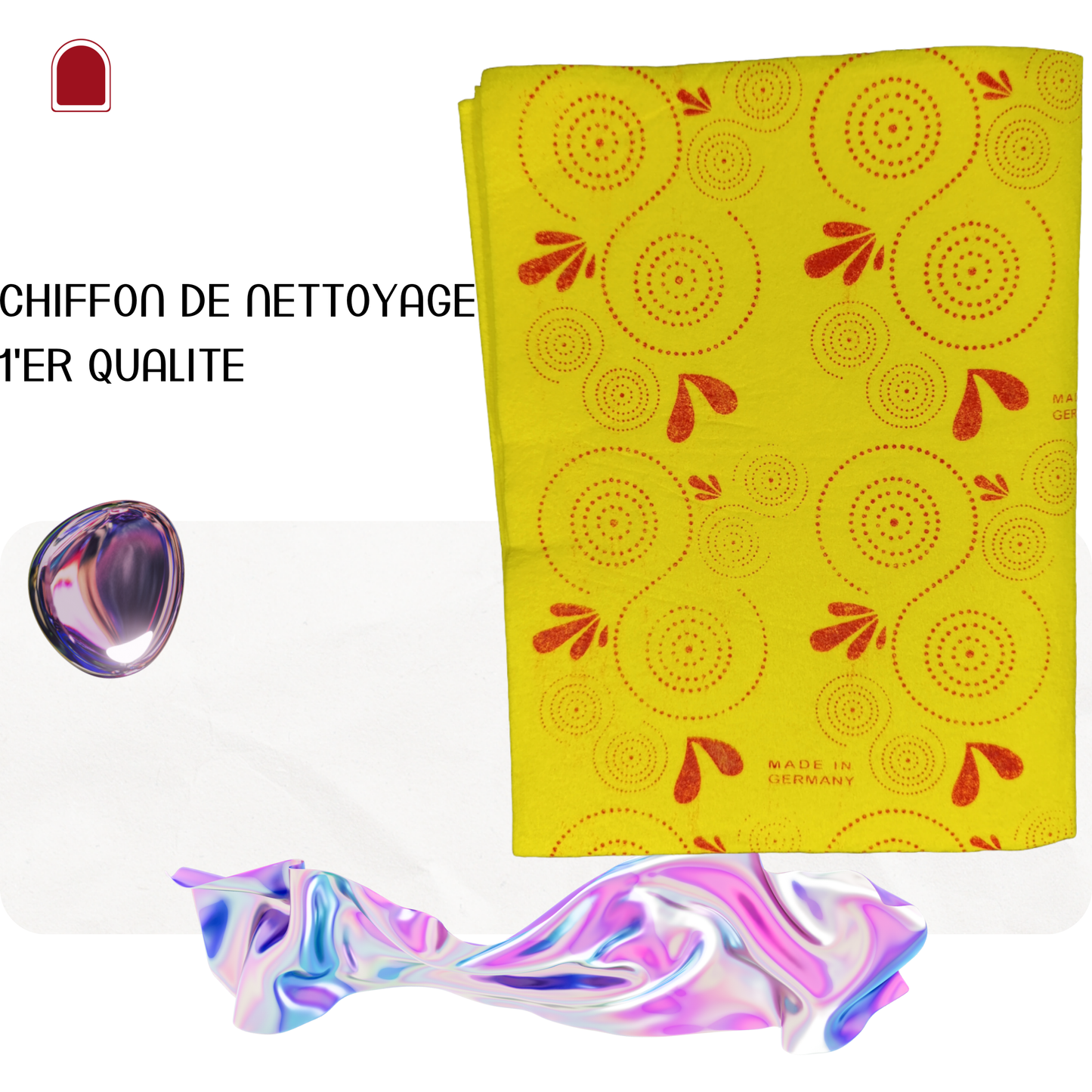chiffon de nettoyage 1'er qualité