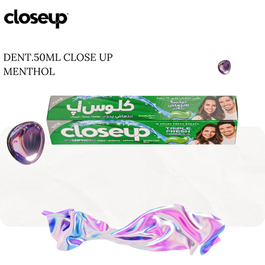 DENT.50ML CLOSE UP MENTHOL