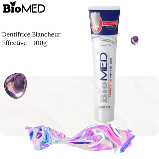 BIOMED – Dentifrice Blancheur Effective – 100g