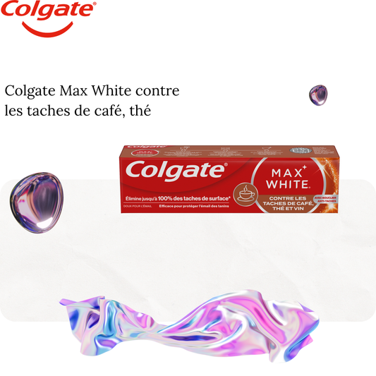 Colgate Max White contre les taches de café, thé 75ml
