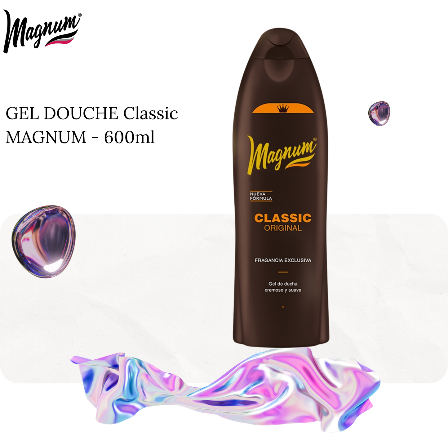 GEL DOUCHE Classic  MAGNUM - 600ml