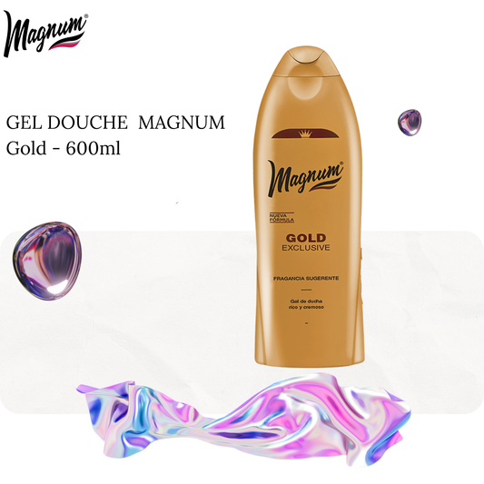 GEL DOUCHE  MAGNUM Gold - 600ml