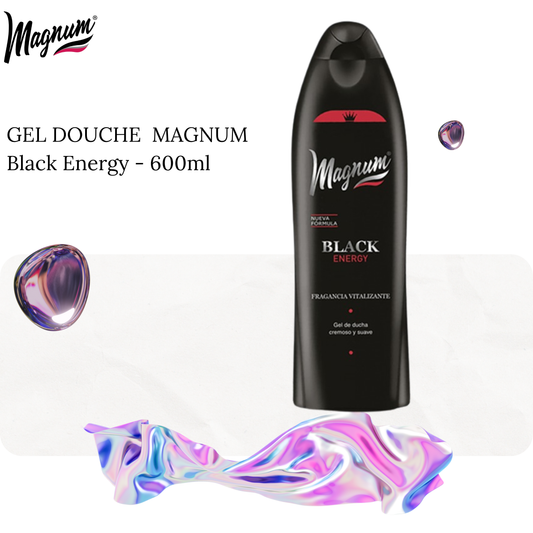 GEL DOUCHE  MAGNUM Black Energy - 600ml