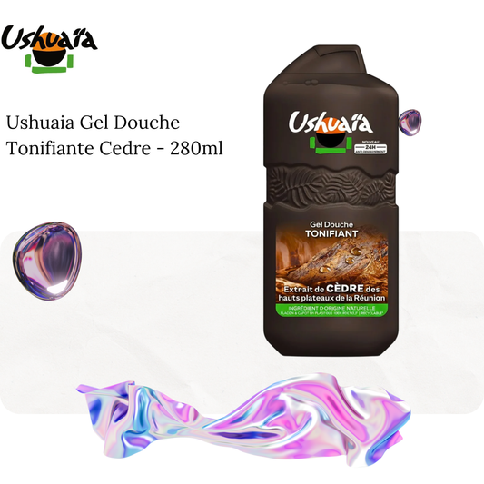 Ushuaia Gel Douche Tonifiante Cedre - 280ml