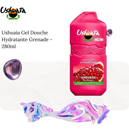Ushuaia Gel Douche Hydratante Grenade - 280ml