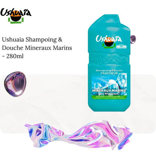 Ushuaia Shampoing & Douche Mineraux Marins - 280ml
