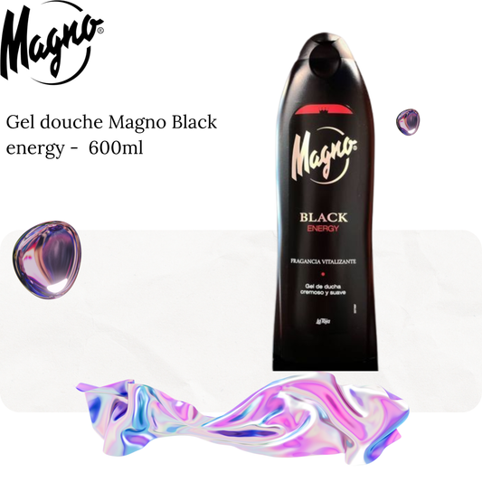 Gel douche Magno Black energy -  600ml